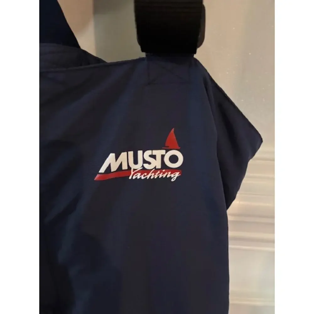 Musto Yachting Waterproof Bibs Overalls Youth Medium Outdoor Sailing Boating